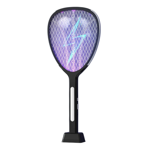 Matamosquitos eléctrico 3 en 1, recargable, 3000 V, tipo C, red extendida, plástico ABS, lámpara UV para el hogar, moscas y mosquitos.