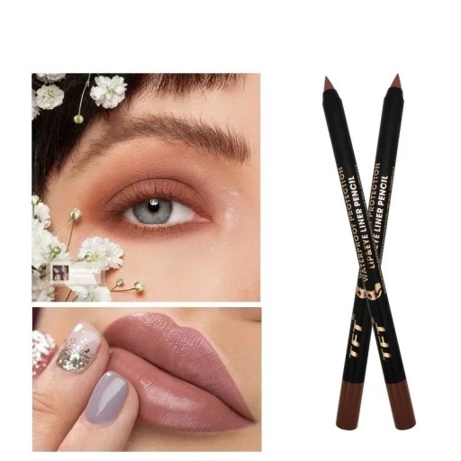 Matita per occhi e labbra a lunga durata Matita per eyeliner waterproof Matita per occhi Matita contorno labbra