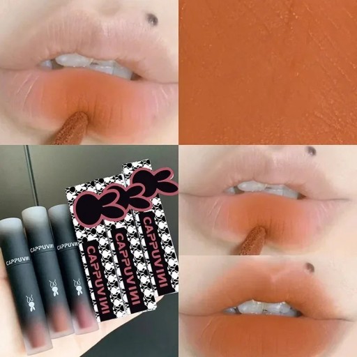 Matowa pomadka wodoodporna Matte Lip Mud Wodoodporna pomadka w płynie z matowym wzorem