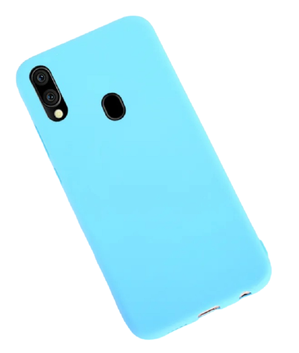 Matt szilikon borítás Samsung Galaxy A10e telefonhoz
