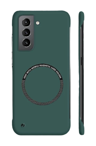 Mattapintainen suojakuori MagSafe-tuella Samsung Galaxy S23:lle