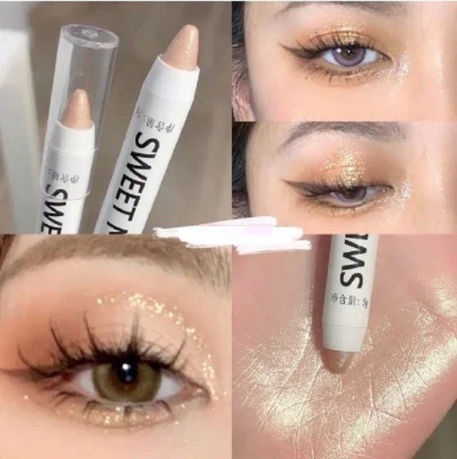 Matte eyeliners Glitter oogschaduw Verhelderende eyelinerpotlood