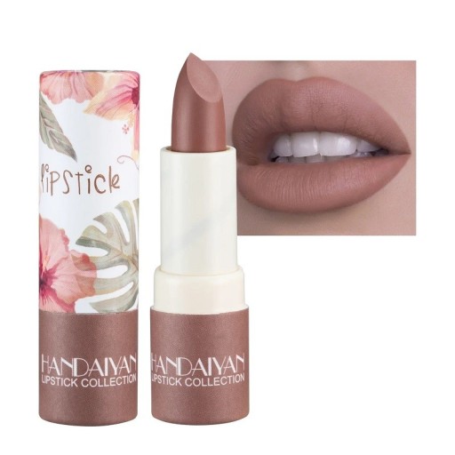 Matter, wasserfester Lippenstift. Langlebiger Lippenstift