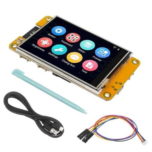 MCU 2,8" WiFi Bluetooth dotykový inteligentní displej 240x320 TFT LCD modul pro Arduino ESP32 s akrylovým pouzdrem a podporou kamer
