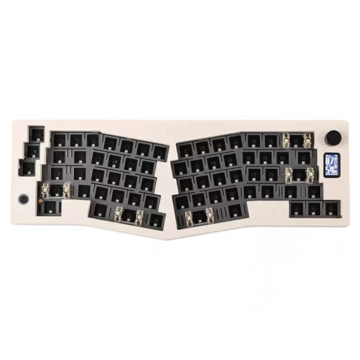 Mechanická klávesnice Alice rozložení 38x21x3,1 cm Bez kláves Přizpůsobitelná USB 2,4GHz USB-C Profesionální Custom DIY