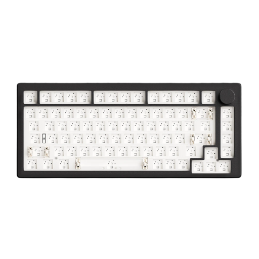 Mechanische ANSI-Tastatur ohne Tasten USB 2,4GHz USB-C anpassbare RGB-Hintergrundbeleuchtung integrierte 8000 mAh Batterie Gaming