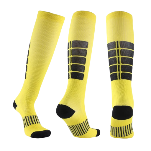 Medias de compresión contra varices Medias de compresión de algodón hasta la rodilla para deporte Contra varices