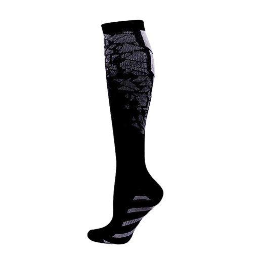 Medias de compresión contra varices Medias de compresión de algodón hasta la rodilla para deporte Contra varices V304