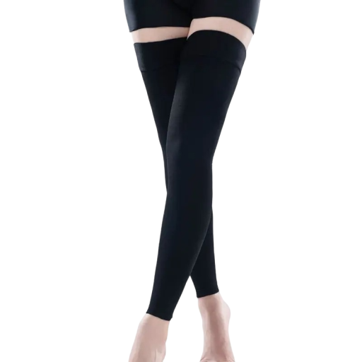 Medias de compresión para mujer sin puntera Medias de compresión hasta la rodilla Medias de compresión contra varices V311