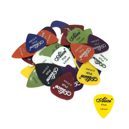 Médiator 0,81 mm 50 pcs