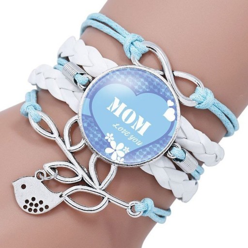 Mehrschichtiges Damenarmband Mama H641