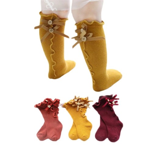 Meias até ao joelho para meninas