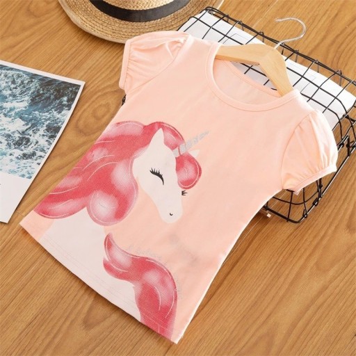 Meisjes eenhoorn t-shirt B1431