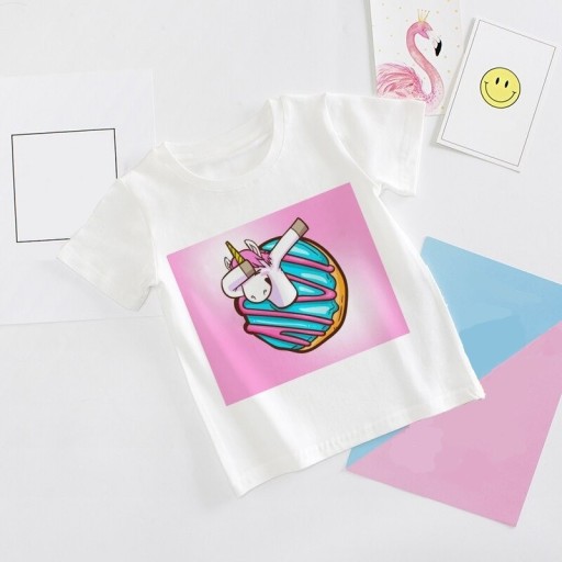 Meisjes eenhoorn t-shirt B1598