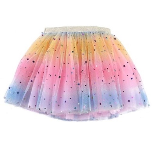 Meisjes kleurrijke rok L1006