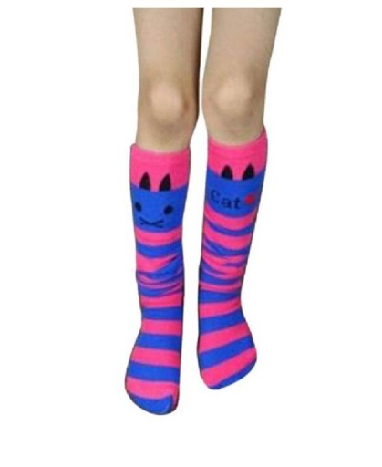 Meisjes knielaarzen met kitten heel