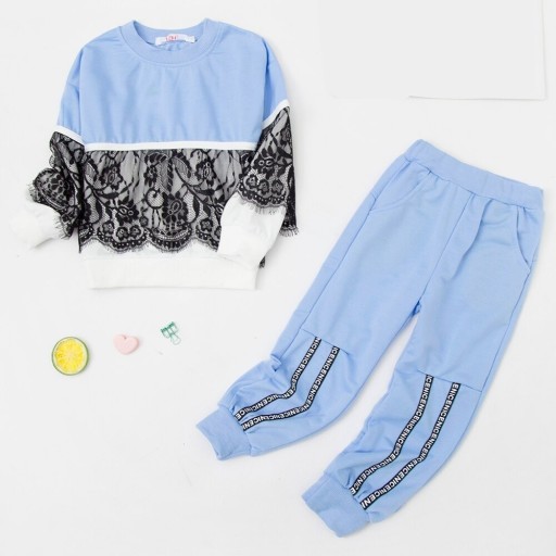 Meisjes sweatshirt en broek L1100