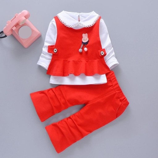 Meisjes T-shirt en broek L1160