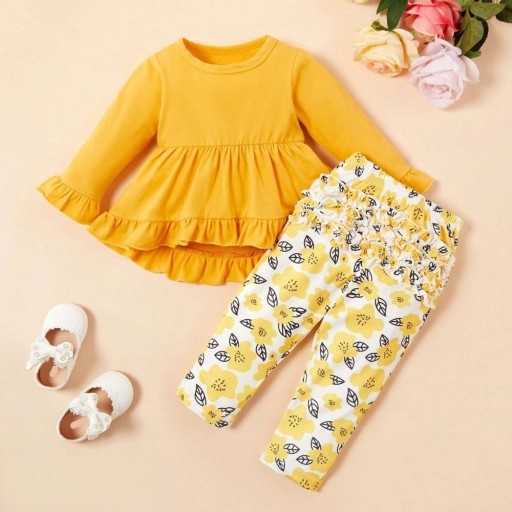 Meisjes T-shirt en legging L1449