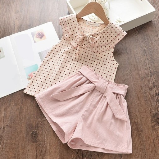 Meisjes T-shirt en short L1129