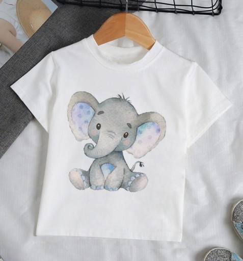 Meisjes T-shirt met dier B1646