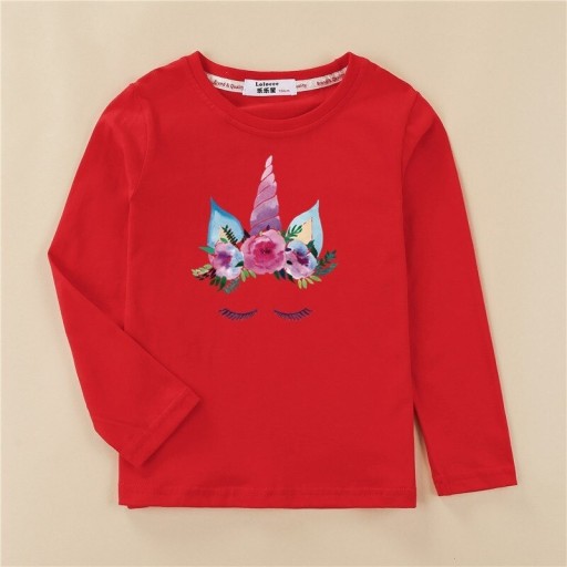 Meisjes T-shirt met lange mouwen A3149