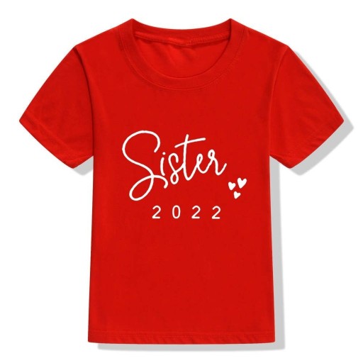 Meisjes T-shirt voor zussen B1658