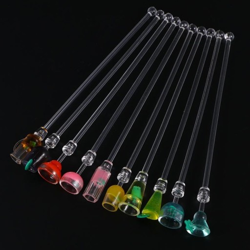 Mélangeurs à cocktail avec décoration 5 pcs