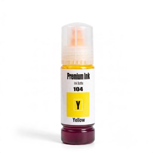 Μελάνι 104 Pro Epson EcoTank ET-2821 ET-2825 ET-2826 ET-2830 Αναγκαία σε φιάλη 70 ml Βασισμένο σε νερό Κίτρινο