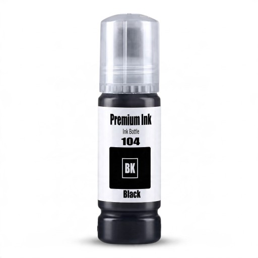 Μελάνι 104 Pro Epson EcoTank ET-2821 ET-2825 ET-2826 ET-2830 Φιάλη 70 ml Βασισμένο σε νερό Χρωματιστό Μαύρο Στα δοχεία
