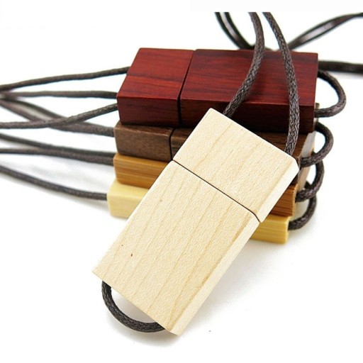 Memoria USB de madera