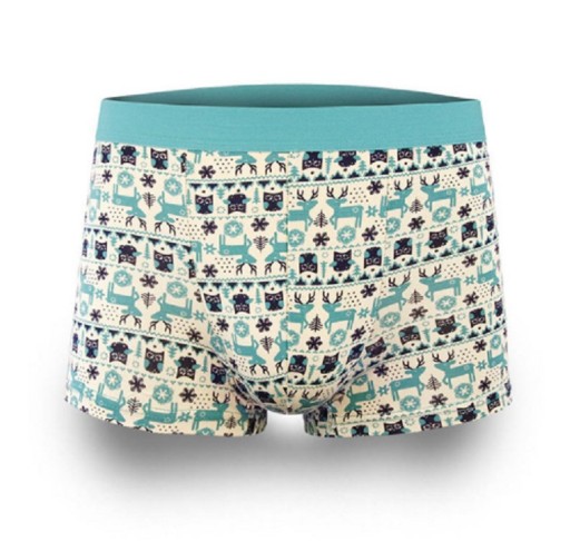 Men's Boxers with Christmas Pattern