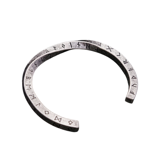 Men's Cuff Bracelet with Letters Stainless Steel 6.2cm Stylish and Modern Design for Men with Personalised Letters