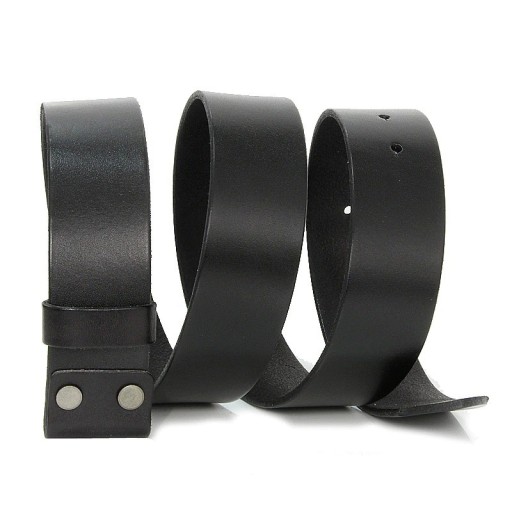 Men's Leather Belt Without Buckle L397
