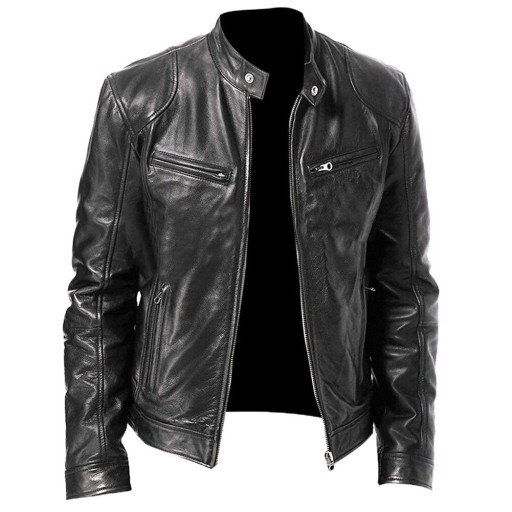 Men's Leather Jacket F1189