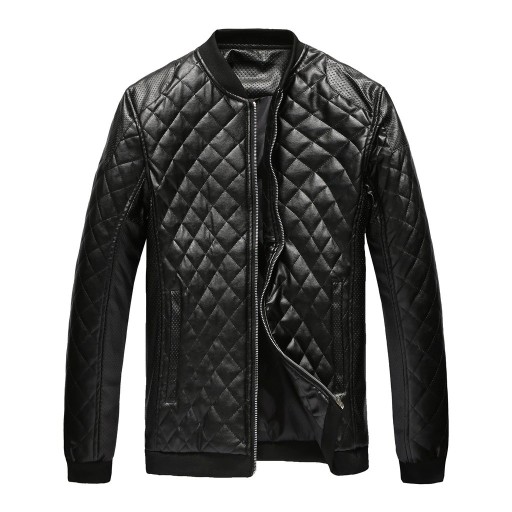 Men's Leather Jacket F401