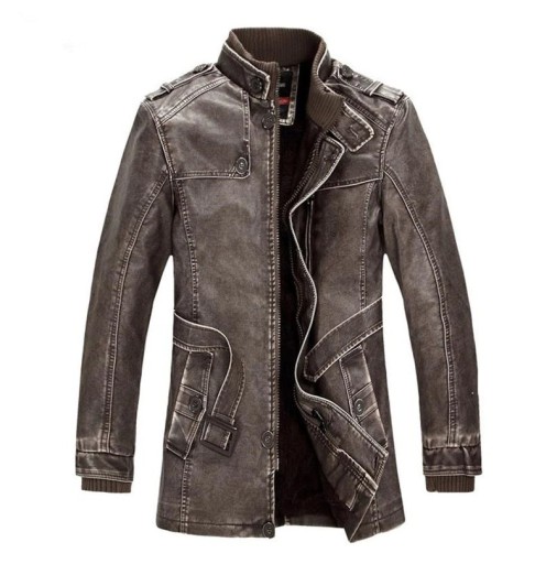 Men's Leather Jacket J2065