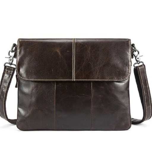 Men's Leather Shoulder Bag T373