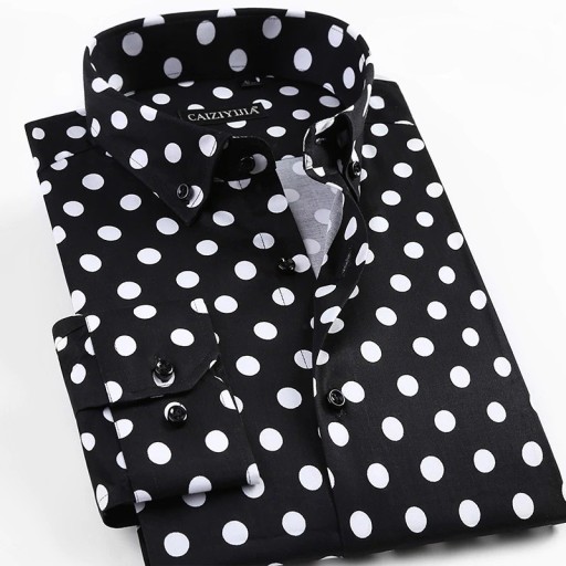 Men's Polka Dot Shirt F777
