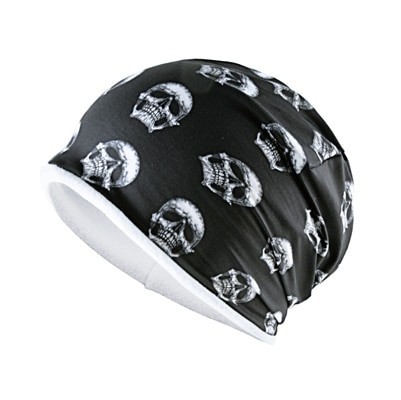 Men's Skull Print Cap