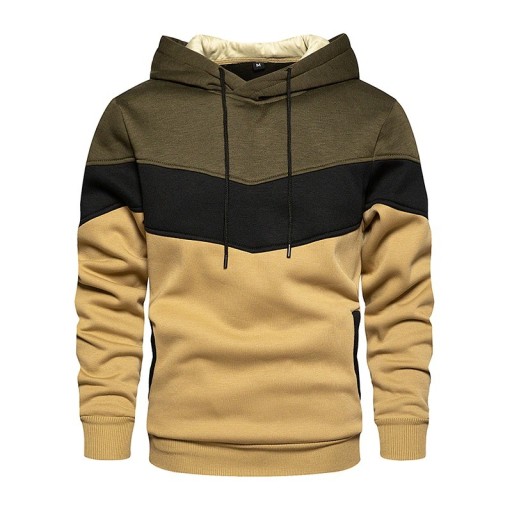 Men's Striped Hoodie