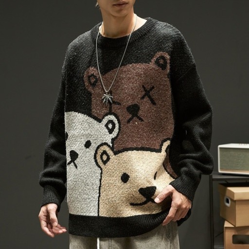 Men's Sweater with Bears