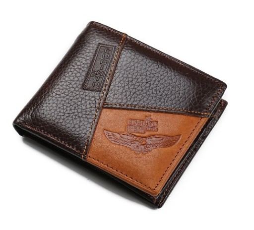 Men's Wallet in Stylish Faux Leather Design