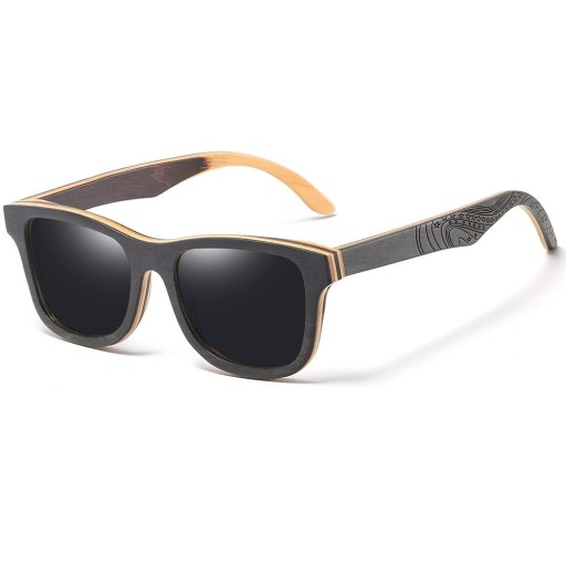 Men's Wooden Sunglasses E2161