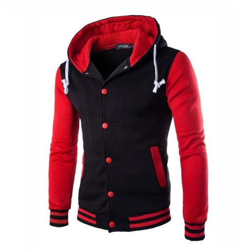 Męska bluza baseballowa F41