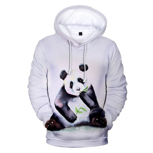 Męska bluza z nadrukiem pandy