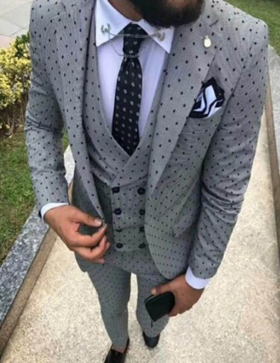 Męski garnitur F334