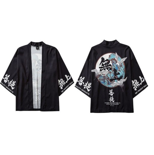 Męski kardigan kimono