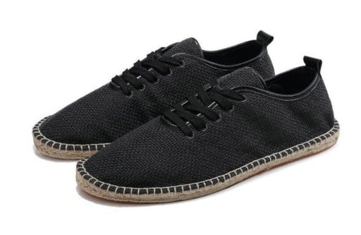 Męskie płótno espadryle
