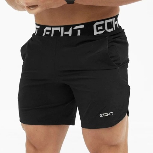 Męskie sportowe spodenki fitness Oddychające spodenki do biegania Szybkoschnące Letnie spodenki treningowe do ćwiczeń na siłowni Luźny krój